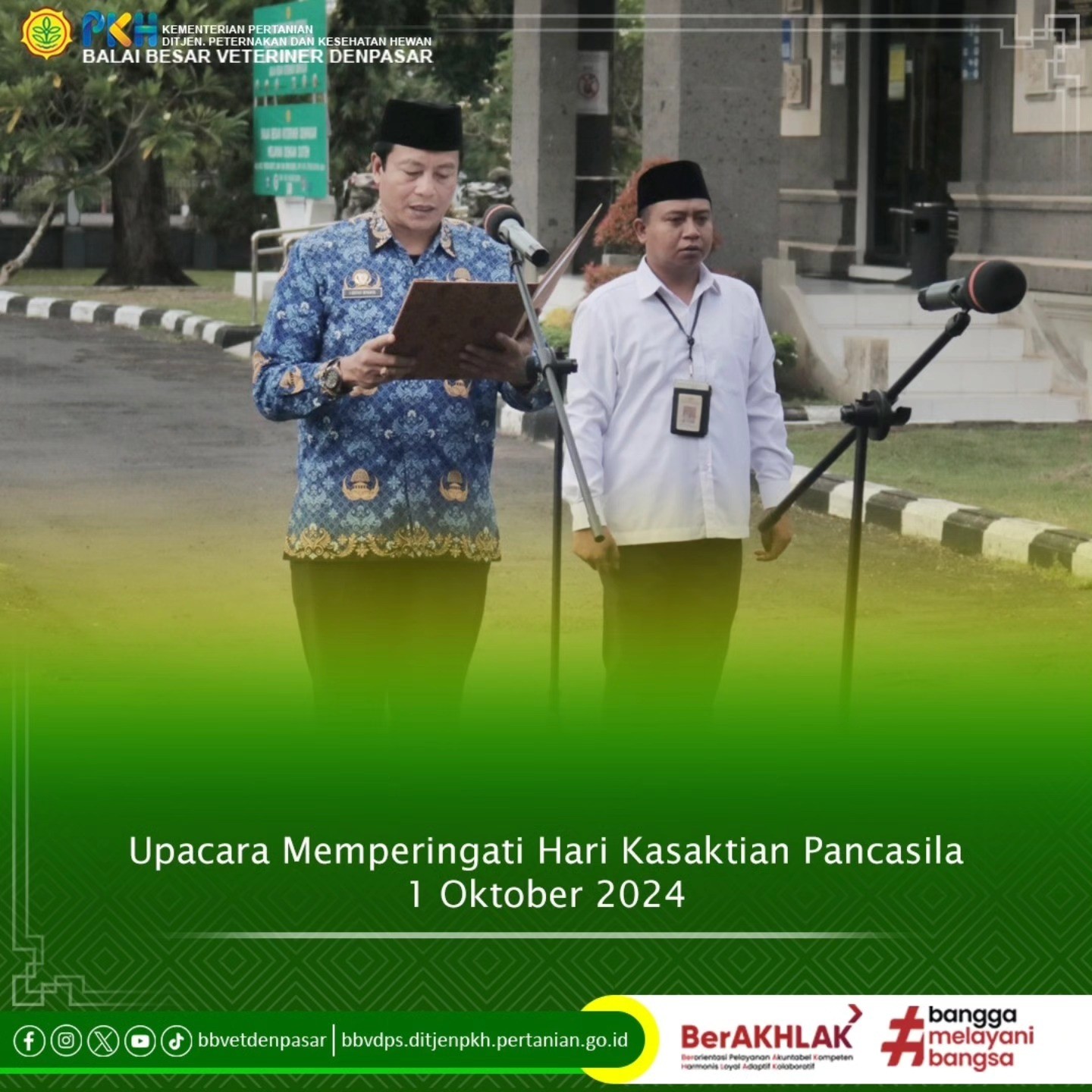 Upacara Memperingati Hari Kesaktian Pancasila