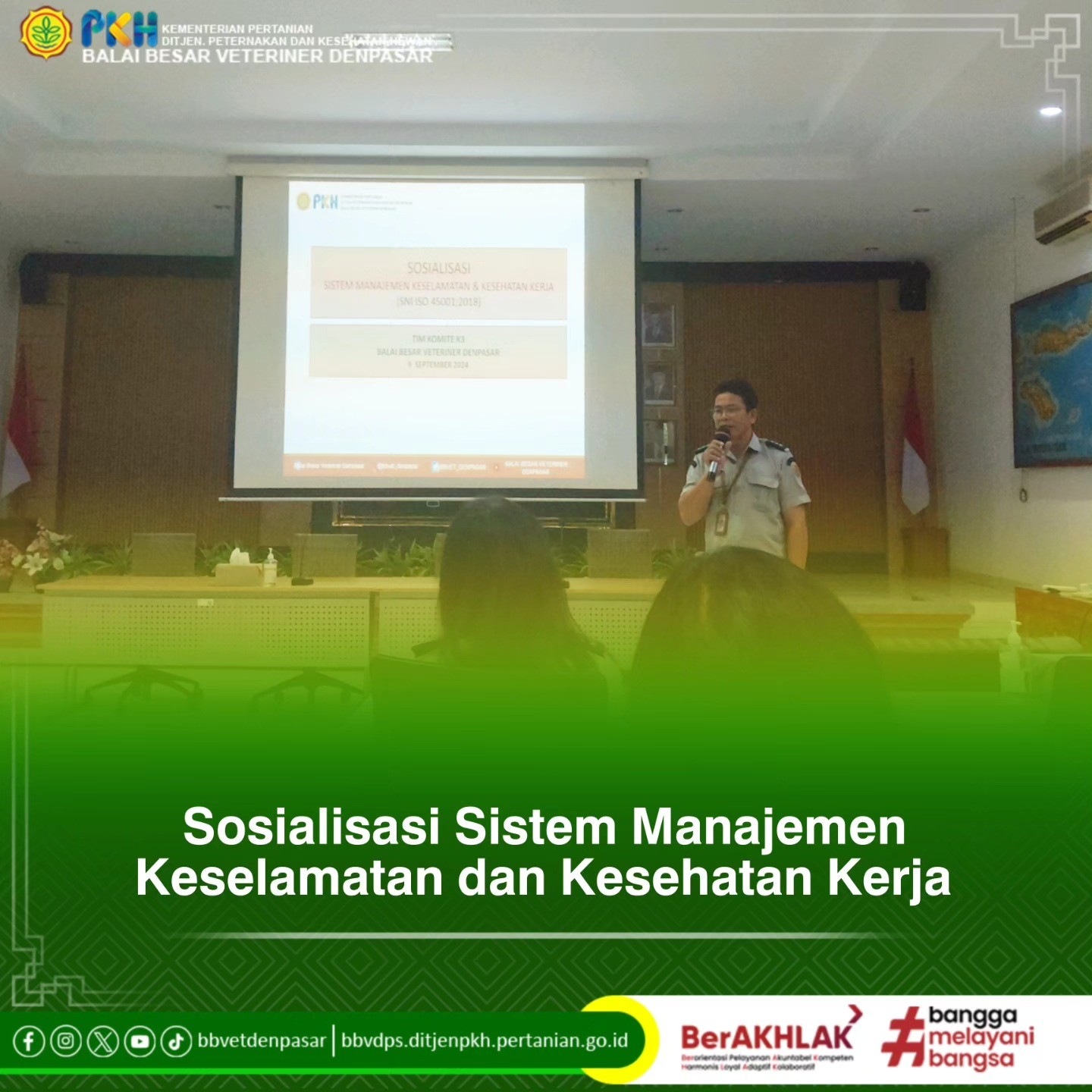 Sosialisasi Sistem Manajemen Keselamatan dan Kesehatan Kerja