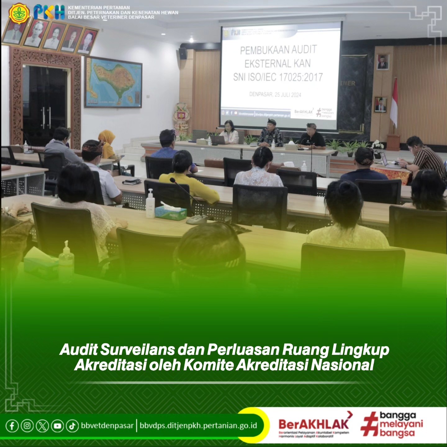 Audit Eksternal SNI ISO 17025:2017 Tahun 2024