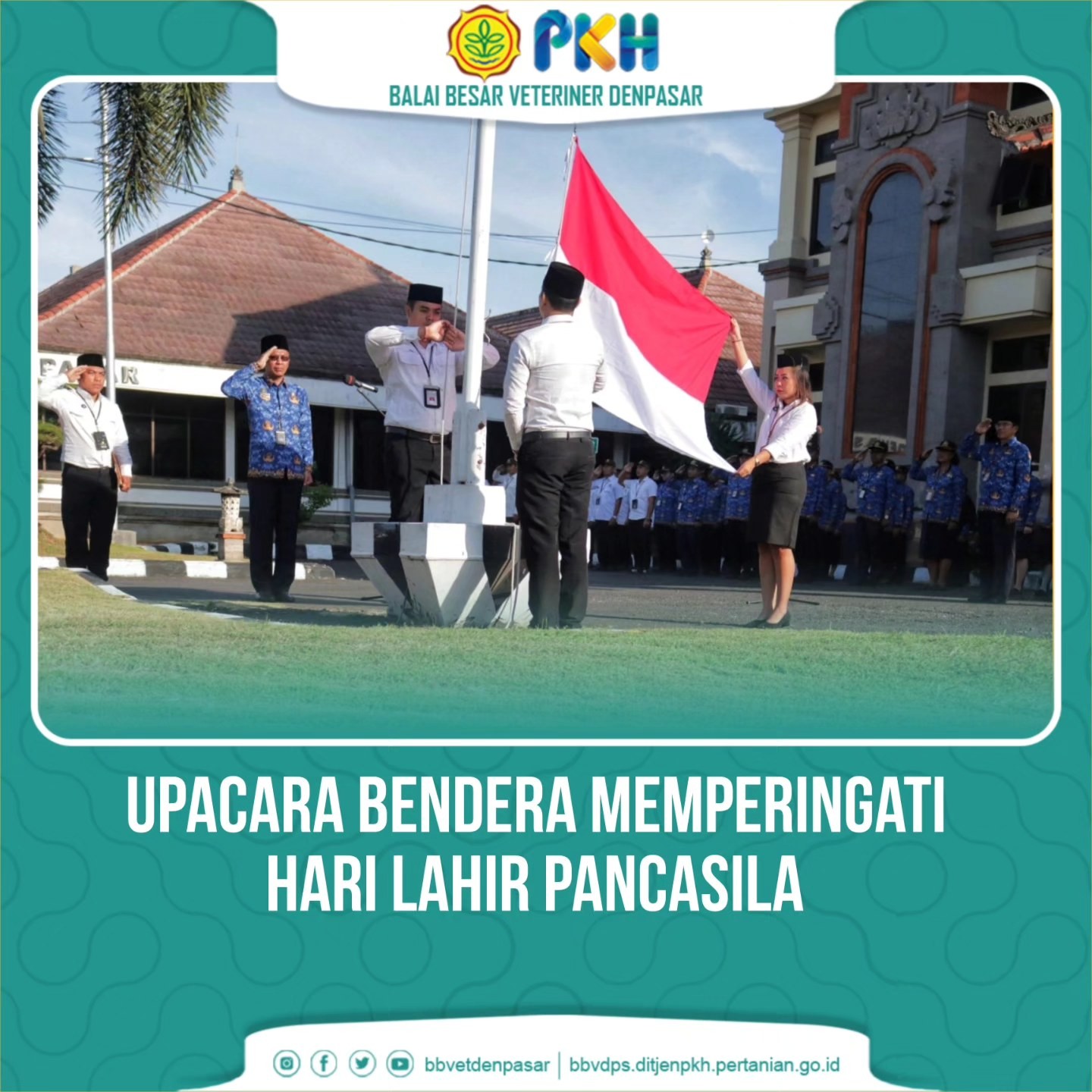 Upacara Bendera Memperingati Hari Lahir Pancasila Tahun 2024